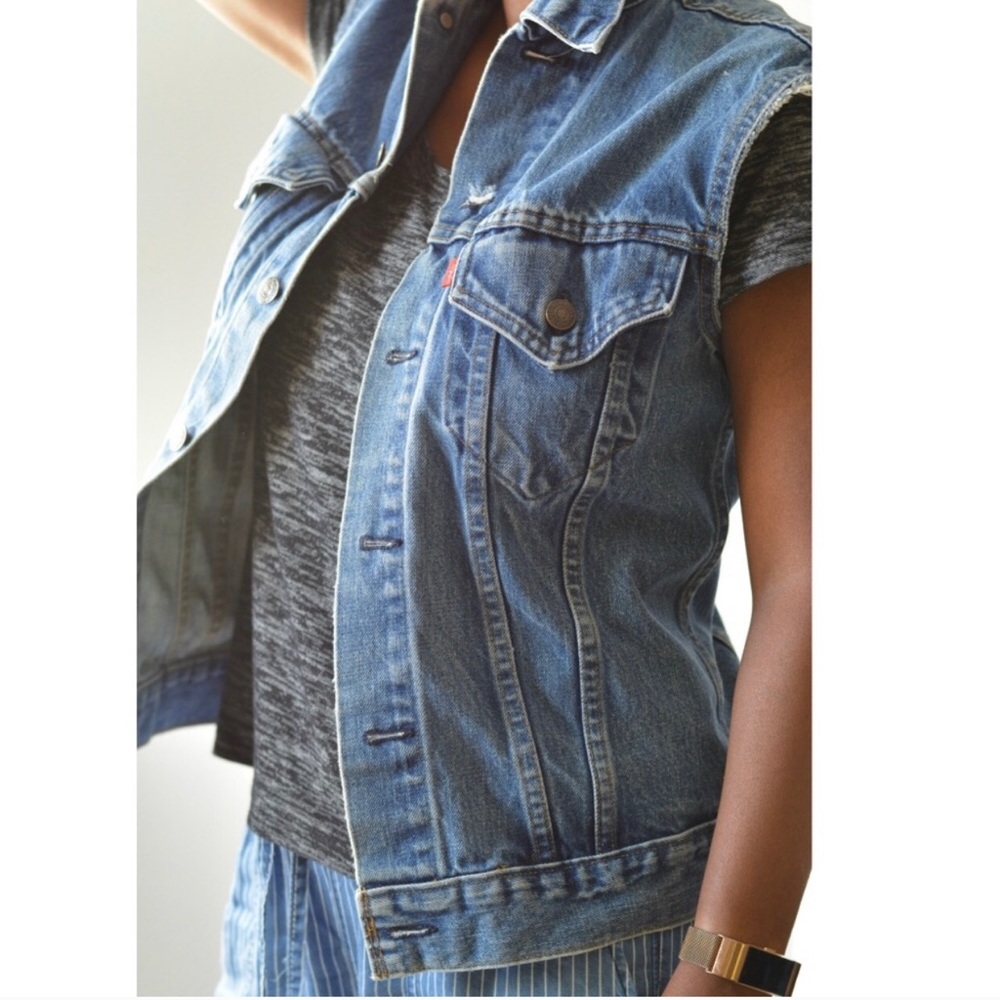 Vintage Levi’s Trucker Denim Jacket Vest